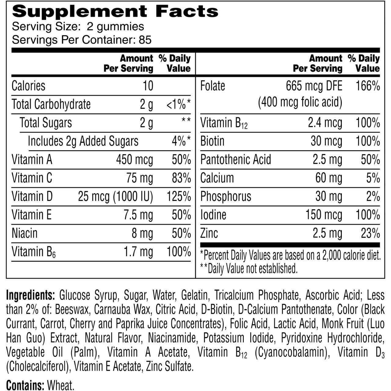 وان أ داي فيتاكريفز® فيتامينات و معادن متعددة للنساء باير 170 جاميز | One-A-Day VitaCraves® Women's Multivitamin/Multimineral Supplement Gummies 170 Gummies - الصورة 4