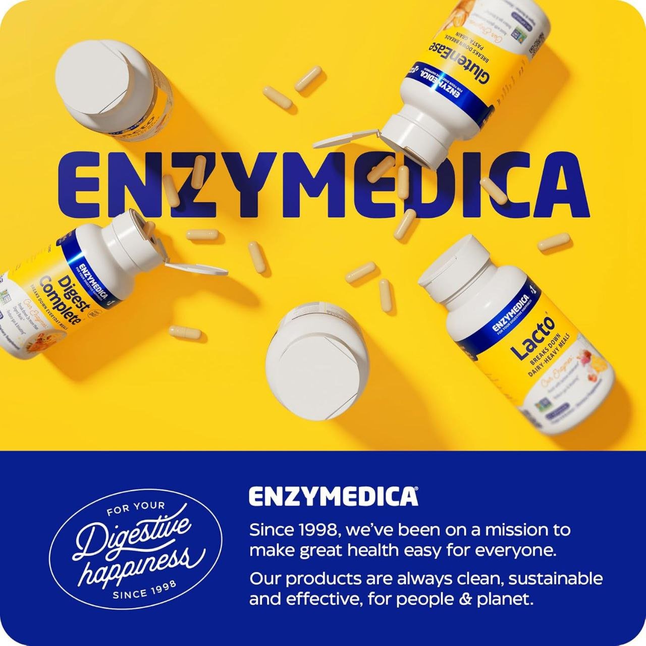 بربرين 800 مجم إنزيميديكا 60 كبسولة | Berberine 800 mg Enzymedica 60 Capsules - Image 7