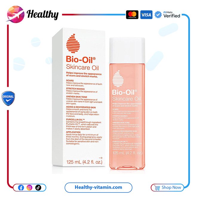 بيو أويل زيت العناية بالبشرة 125 مل | Bio Oil Skin Care Oil 125 ml
