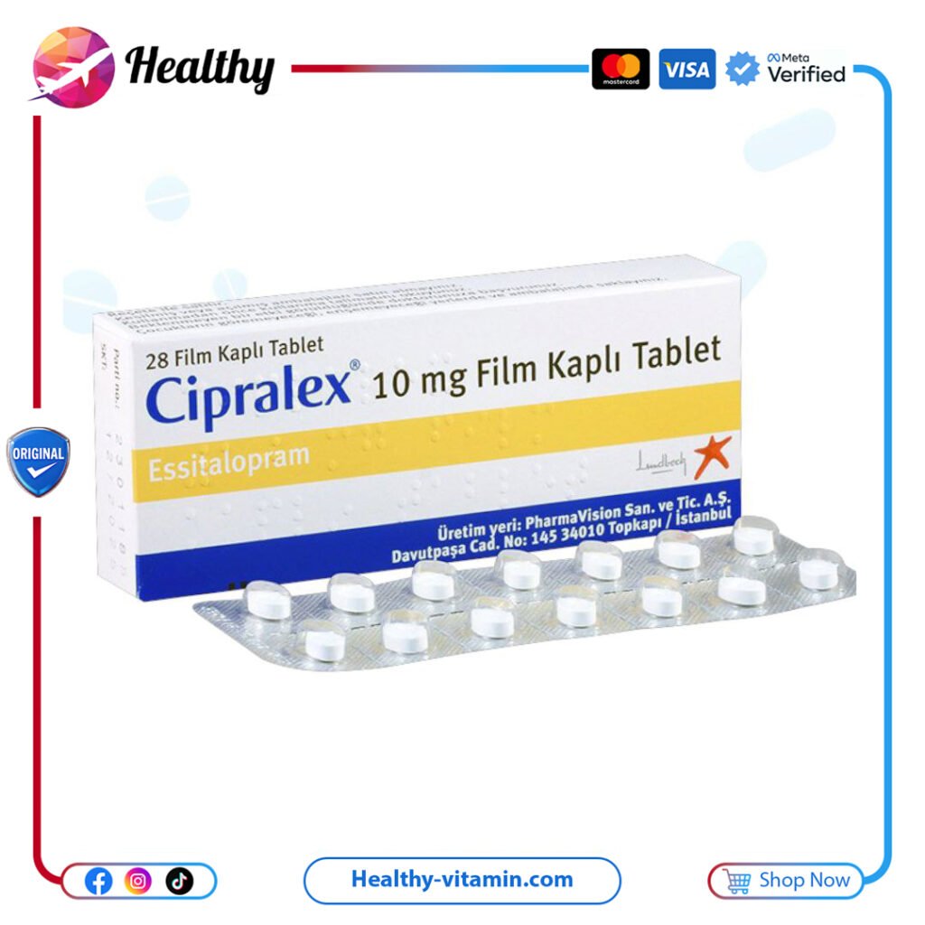 سيبرالكس 10 مجم 28 قرص | Cipralex 10 mg 28 Tablets