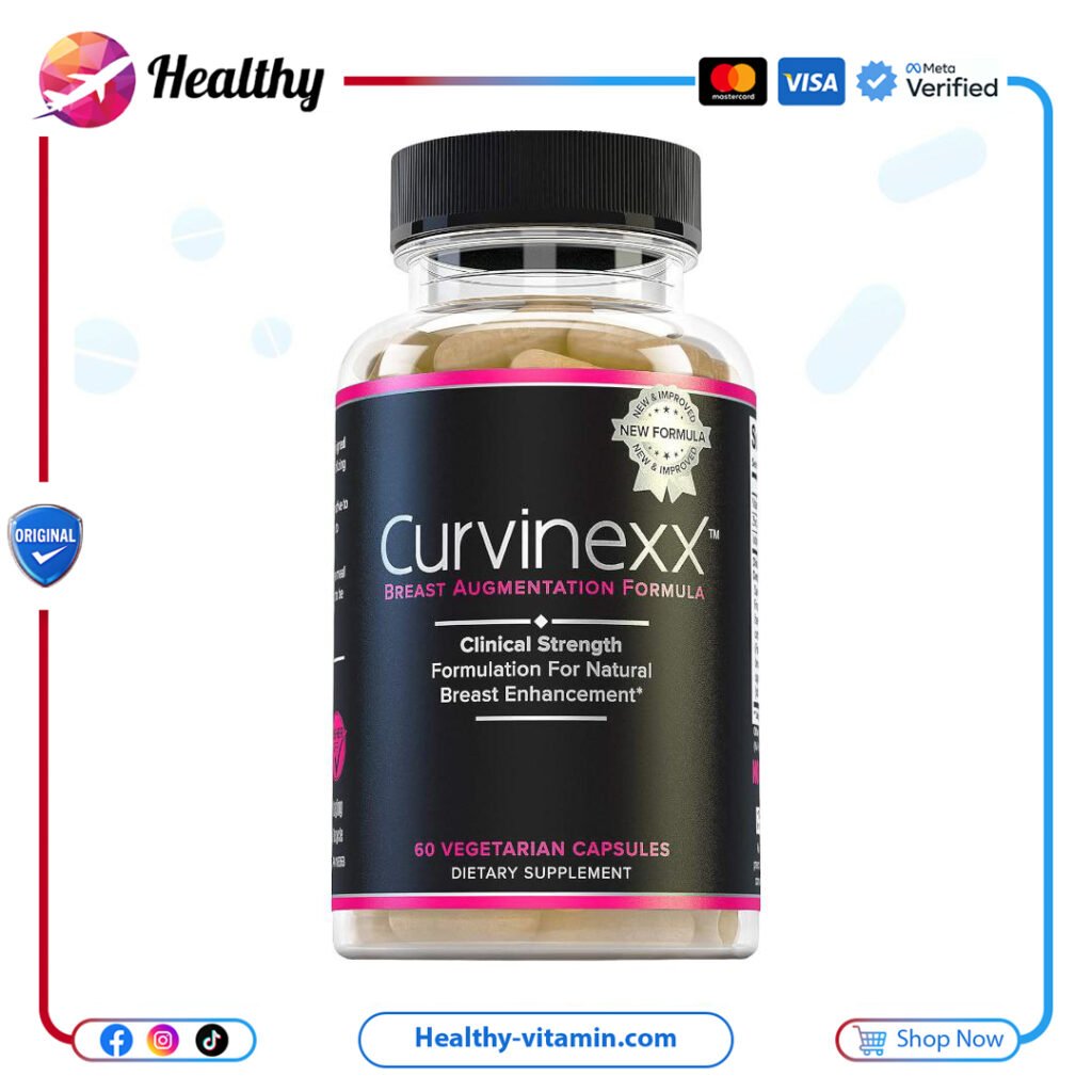 كيرفينكس تركيبة لتكبير الثدي 60 كبسولة نباتية | Curvinexx Breast Augmentation Formula 60 Vegetarian Capsules