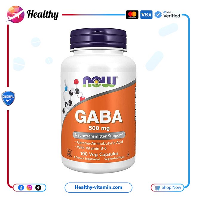 ناو فودز - 100 كبسولة نباتية ، 500 ملجم | NOW Foods PABA, 500 mg