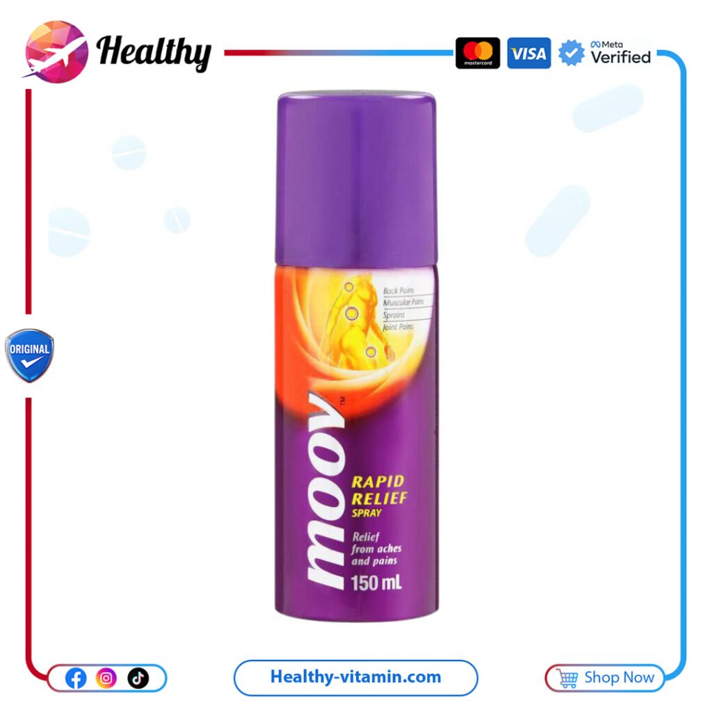 موف بخاخ سبراي لتسكين الآلام السريع 150 مل | Moov Fast Pain Relief Spray 150 ml