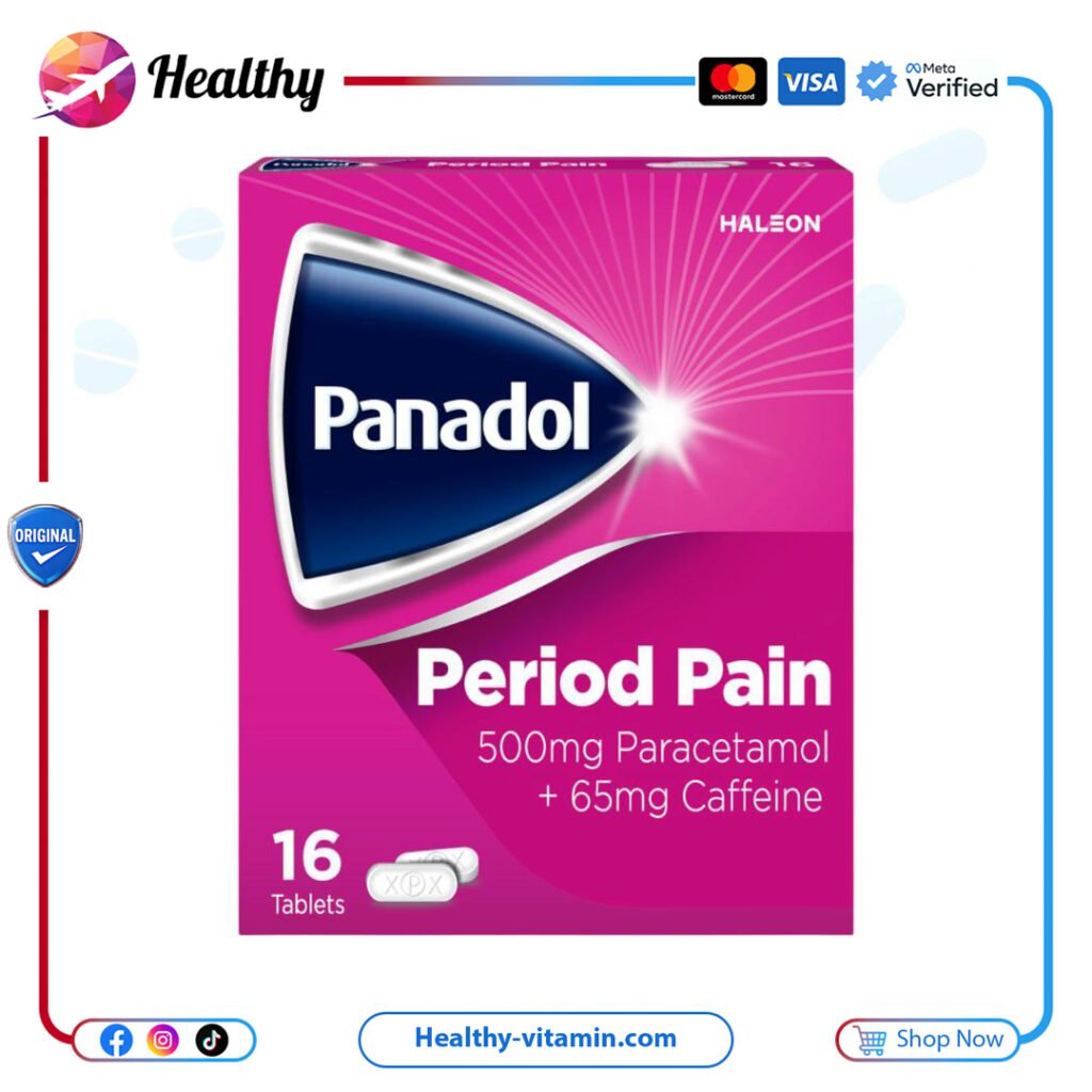 بانادول بيريود لتخفيف آلام الدورة الشهرية 16 قرص | Panadol Period Pain 16 Tablets