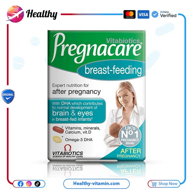 فيتابايوتكس - بريجناكاري برياست فييدينج 84 تابليتسكابسوليس | Vitabiotics - Pregnacare Breast feeding 84 Tablets/Capsules