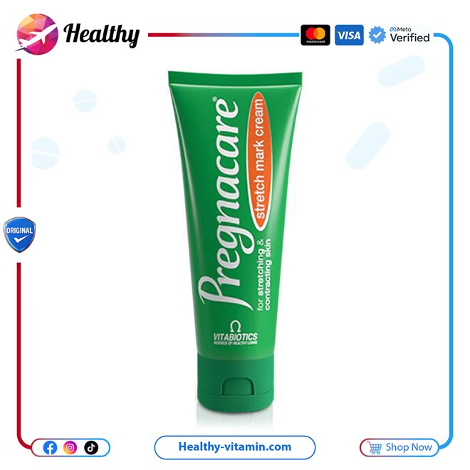 بريجناكير كريم لعلامات التمدد فيتابيوتكس 100 مل | Pregnacare Stretch Mark Cream Vitabiotics 100 ml