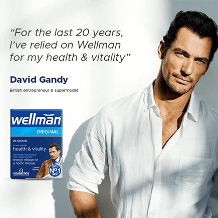 فيتابايوتكس - ويللمان وريجينال 30 أقراص | Wellman Original 30 Tablets Vitabiotics - Image 3