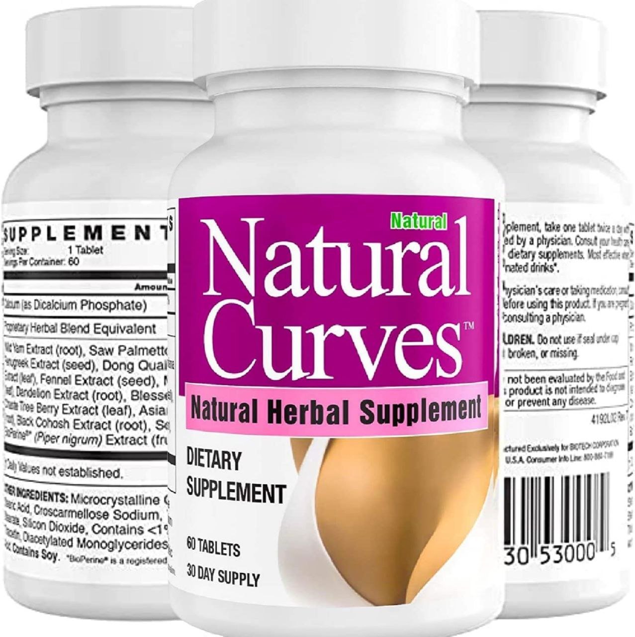 ناتشورال كيرفز بيوتك 60 قرص | Natural Curves Biotech 60 Tablets - Image 9