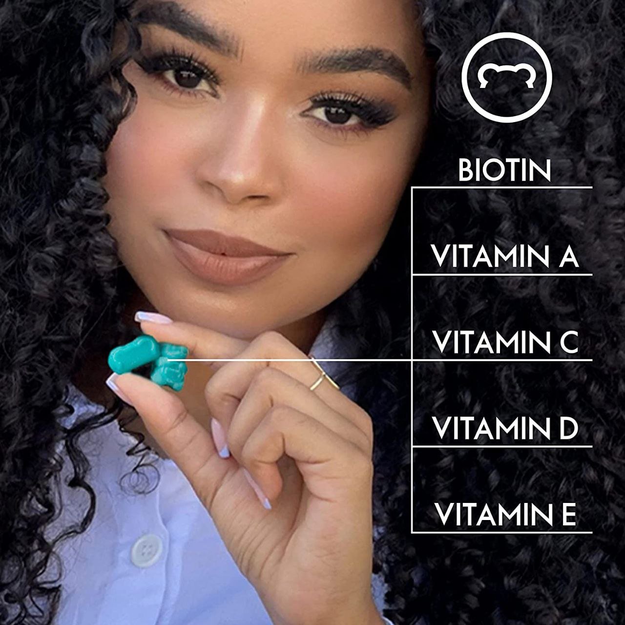 شوجر بير برو فيتامينات الشعر 32 جاميز | SugarbearPro Hair Vitamins 32 Gummies - Image 7