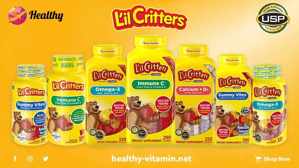 ليل كريترز فيتامين سي معزز للمناعة بالإضافة إلى الزنك وفيتامين د 290 جاميز | L'il Critters Immune C Plus Zinc & Vitamin D 290 Gummies - الصورة 6
