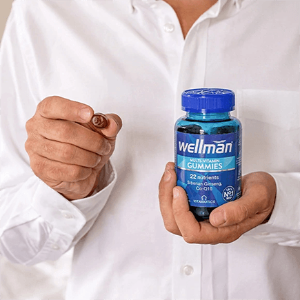 ويل مان جاميز فيتابيوتكس 60 جاميز | Wellman Gummies Vitabiotics 60 Gummies - الصورة 3