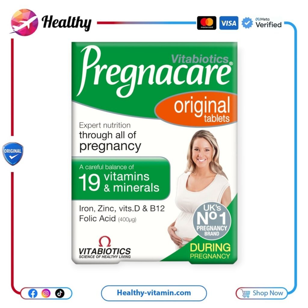 بريجناكير أوريجينال فيتابيوتكس 30 قرص | Pregnacare Original Vitabiotics 30 Tablets