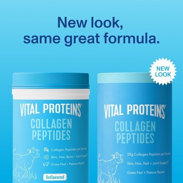 ببتيدات الكولاجين فيتال بروتينز مسحوق باودر بدون نكهة 10 أونصة 284 جرام | Vital Proteins Collagen Peptides Unflavored Powder 10 oz 284 g - الصورة 6